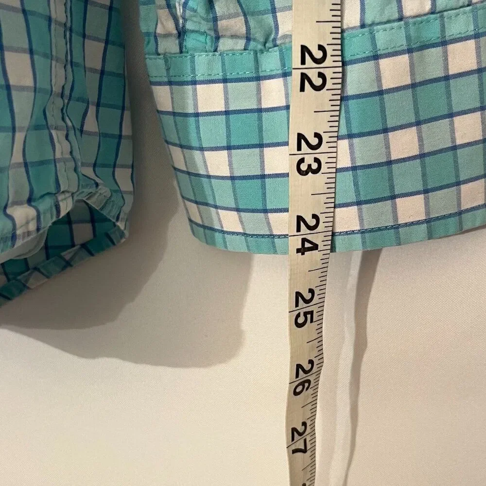 IZOD PERFORMANCE COMFORT PLAID BUTTON DOWN SHIRT- SP - Picture 8 of 8
